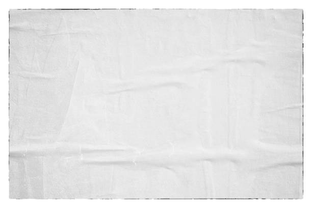 istock Blank old ripped torn paper crumpled creased posters grunge textures backdrop backgrounds 962569840