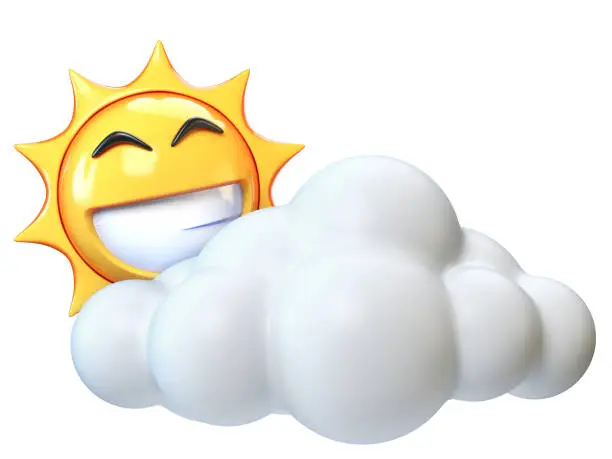 Photo of Weather icon Sunny with clouds