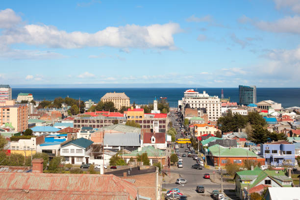 istock Panoramic view of Punta Arenas 962584228