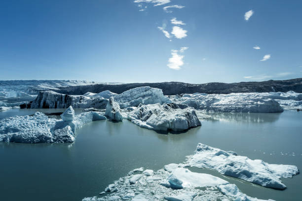 istock Glacier lagoon in Greenland on bright summer day. 962601586