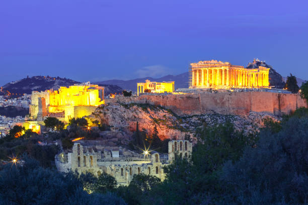 istock Acropolis Hill and Parthenon in Athens, Greece 962603756