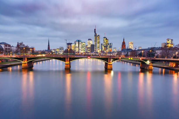 istock Night Frankfurt am Main, Germany 962603812