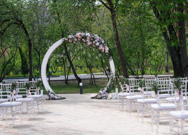 istock Wedding ceremony in the open air in the summer 962644392
