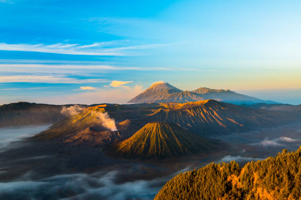 istock The active volcano of Mount Bromo during sunrise 962648660