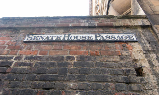 istock Senate House Passage sign on wall 962654200