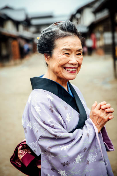 istock Traditional Japanese Senior Woman 962654514