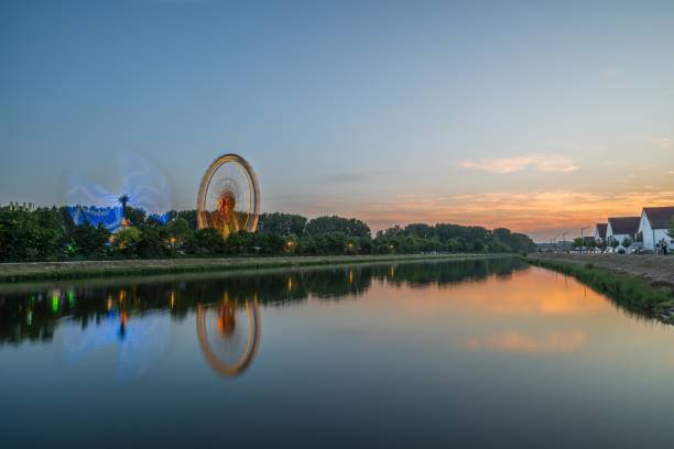 istock Sunset on the Maidult in Regensburg, Germany 962654582