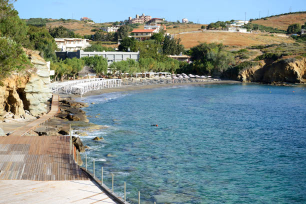 istock The beach at luxury hotel, Crete, Greece 962654694