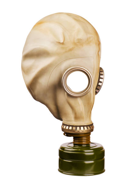 istock Gas mask isolated on white background for a collages 962664988