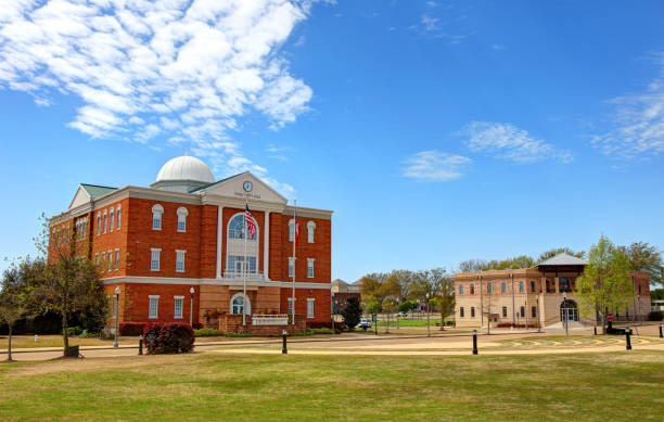 Tupelo, Mississippi City Hall stock photo