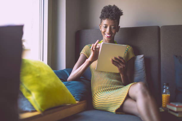 istock Businesswoman taking a break 962669428