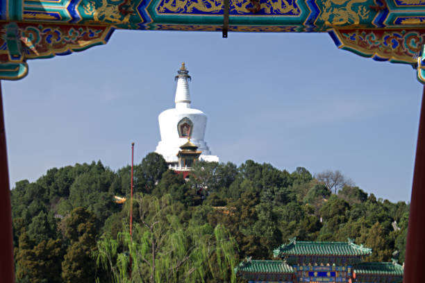 istock White Pagoda in Beihai Park B 962681650