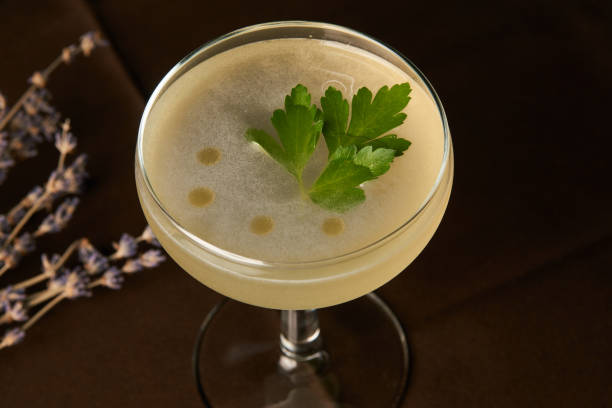 istock Petrucho cocktail drink on bar table in restaurant 962683178