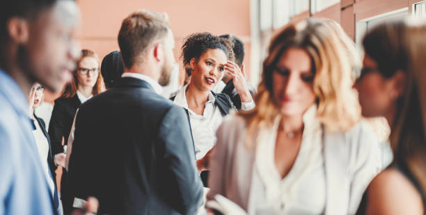 istock Business people standing in the office 962689118