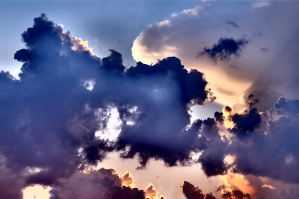 istock Background of clouds in the sky. 962689186