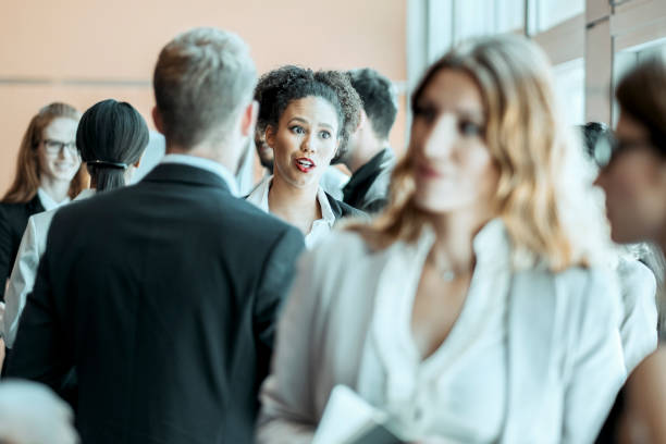 istock Business people standing in the office 962689292