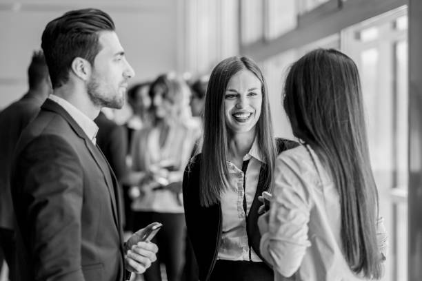 istock Business people standing in the office 962689422