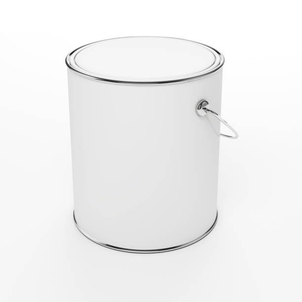 istock 3d paint bucket on white background 962702598