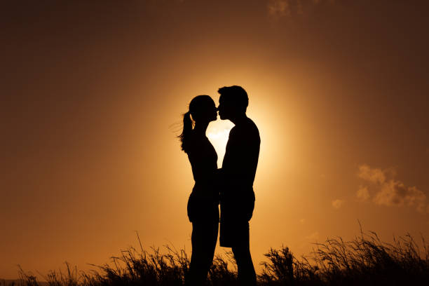 istock Romantic couple kissing 962714148