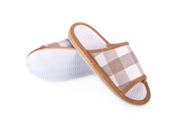 istock slippers cloth house shoes on white background 962714346