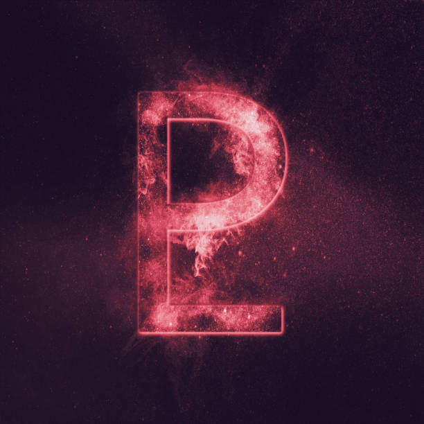 istock Planet Pluto Symbol. Pluto sign. Abstract night sky background. 962717160