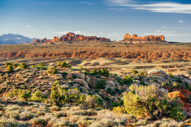 istock Arches National Park Cache Valley Landscape View Utah 962729858