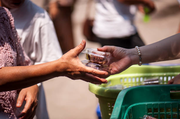 istock Feeding the poor Helping each other in society 962734188