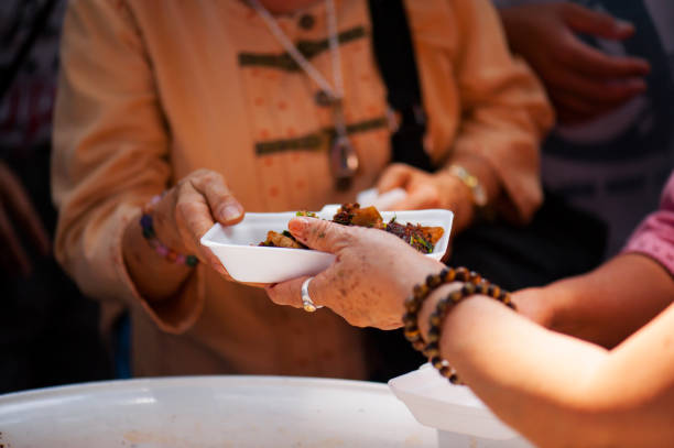 istock Feeding the poor Helping each other in society 962734426