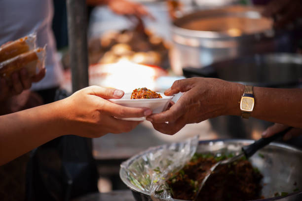 istock Feeding the poor Helping each other in society 962734454