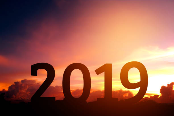 istock Silhouette  Happy for 2019 new year 962734834