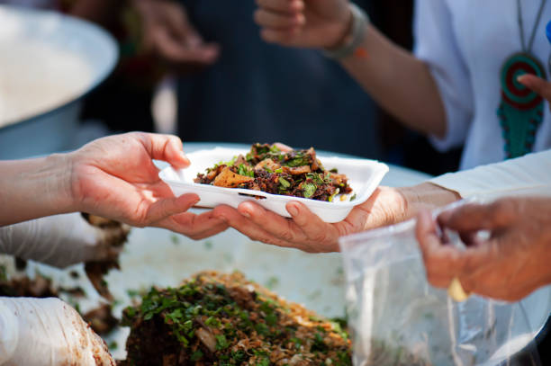 istock Feeding the poor Helping each other in society 962734872
