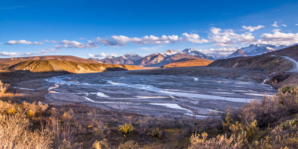 Autumn, Mountain, Sky, Famous Place, Horizon
