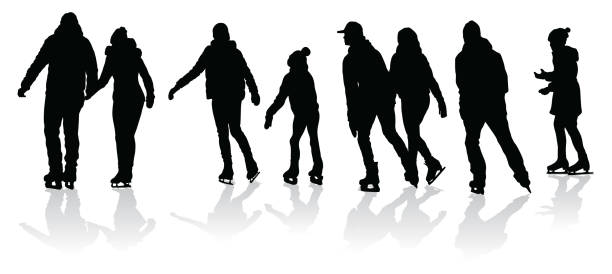 kuvapankkikuvitukset aiheesta julkinen luistelu - luistelija