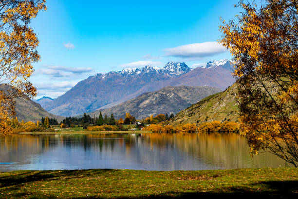 istock Autumn at Lake Hayes 962752940