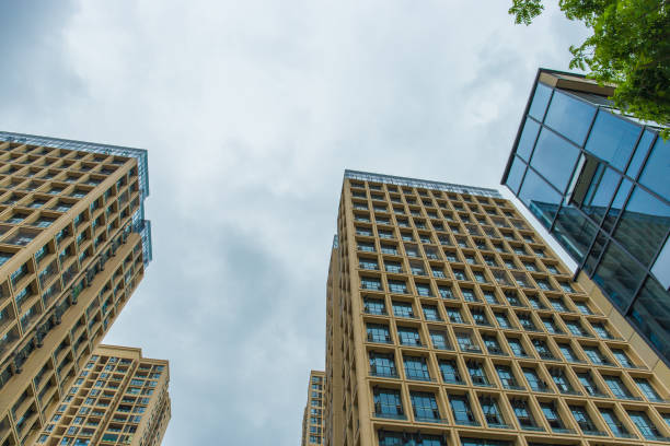 istock Modern commercial office building in downtown 962753228