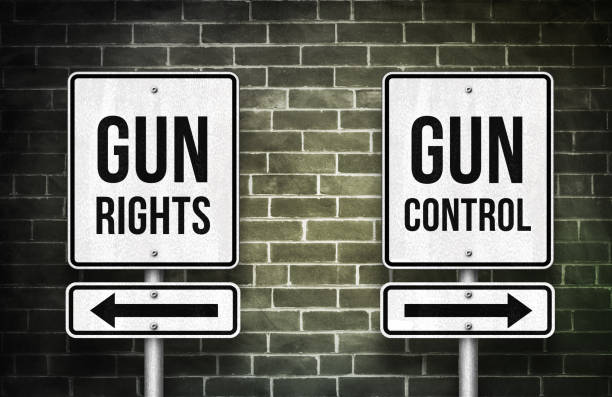 istock Gun violence in America - rights versus control 962772470