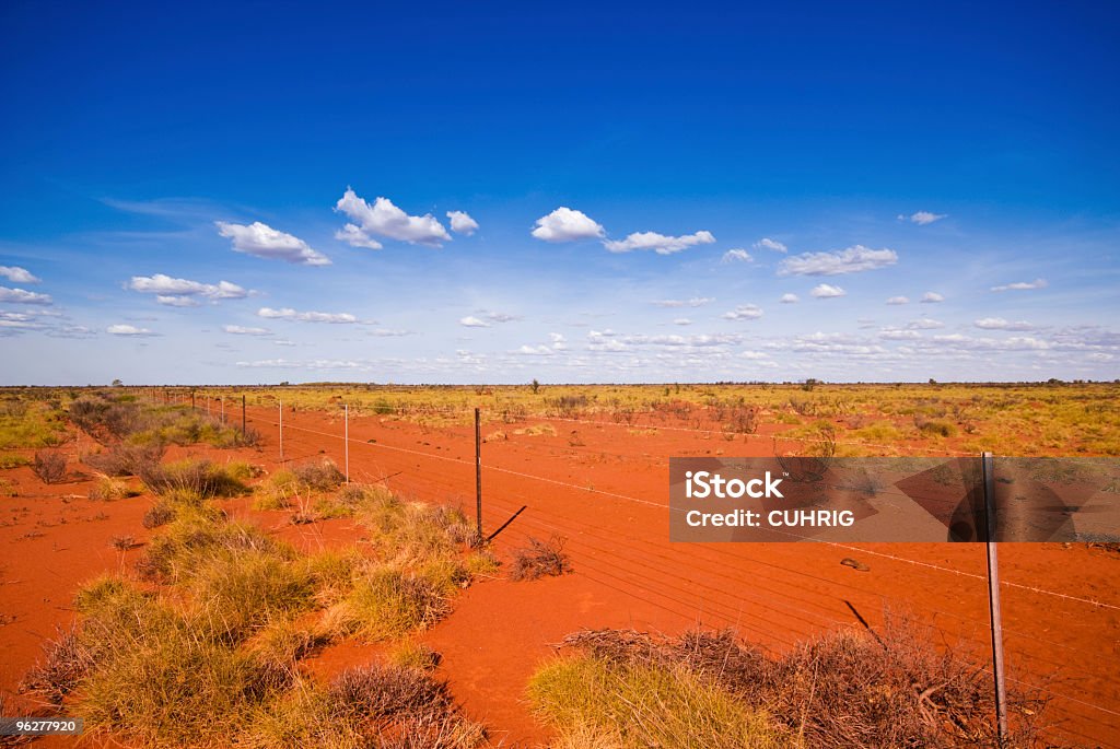 Ogrodzenie w Pilbara - Zbiór zdjęć royalty-free (Australijski Outback)