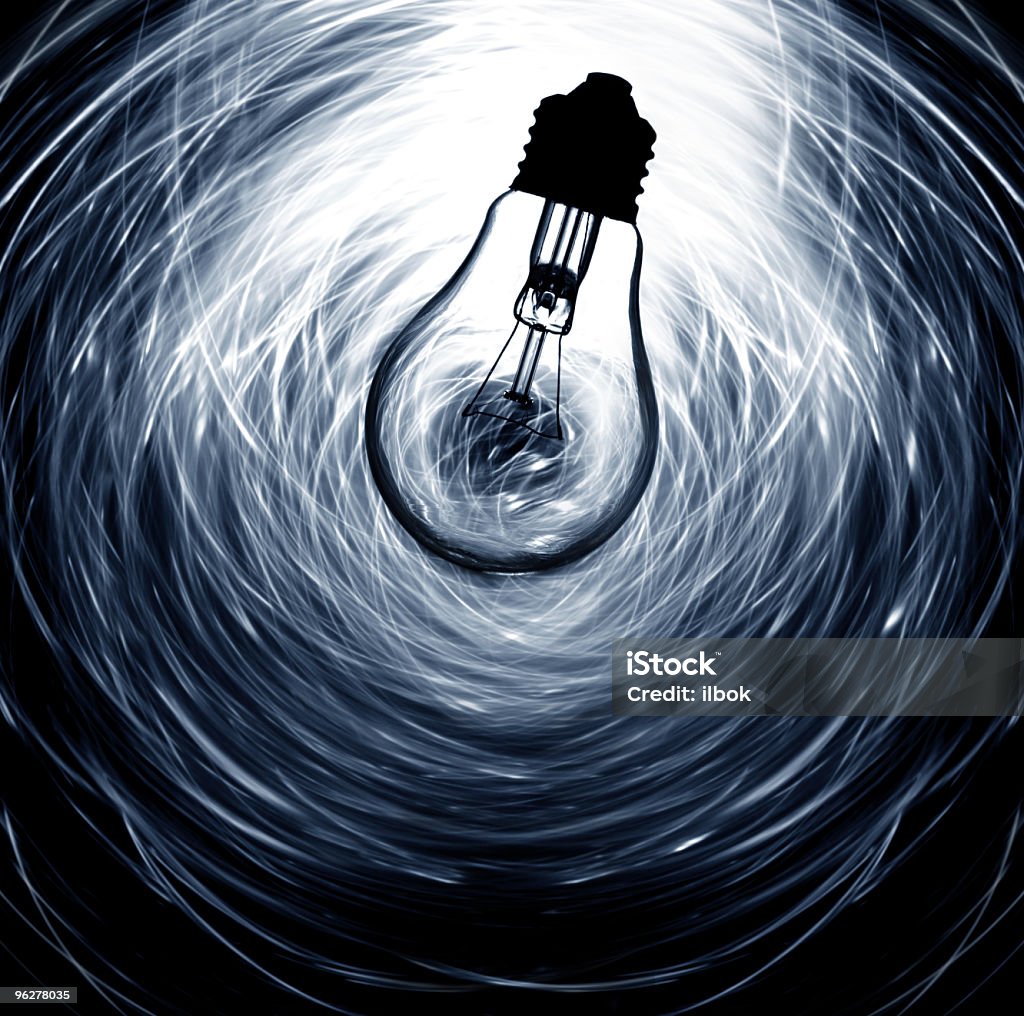 Лампа накаливания - Стоковые фото Абстрактный роялти-фри