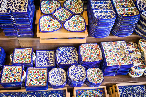 istock Traditional local souvenirs in Jordan, Middle East. 962788412