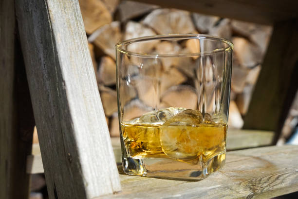 istock Whiskey and natural ice - Stock image 962790966