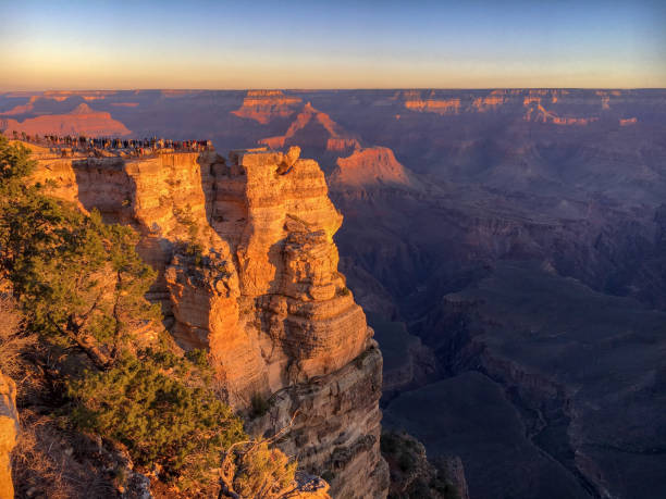 istock Crowed Mather Point at Grand Canyon sunrise 962793704