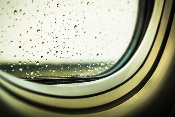 The typical scene where every vacation begins.  The view from the airplane window whilst travelling to whatever destination.  The location is above Thailand.