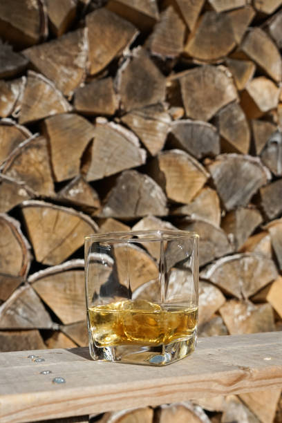 istock Whiskey and natural ice - Stock image 962794380