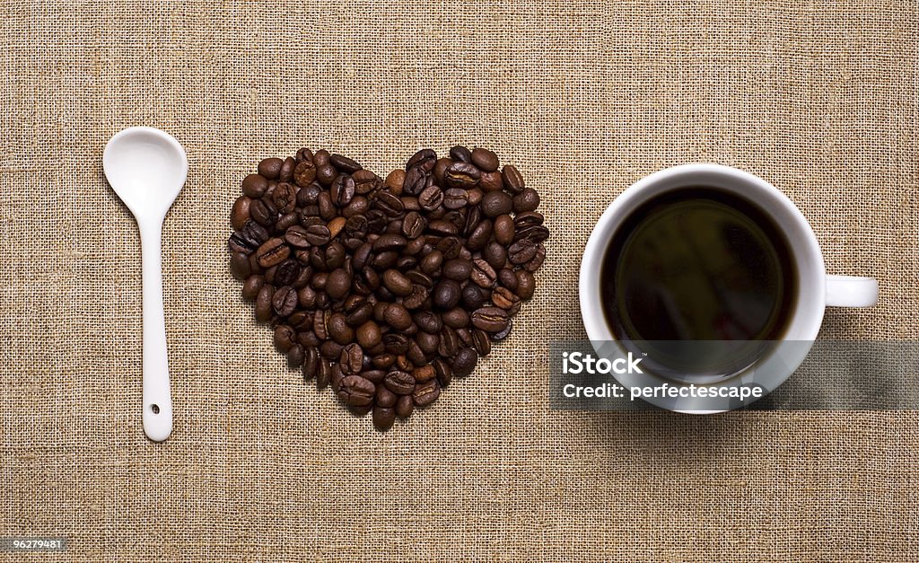 I Love Coffee  Affectionate Stock Photo