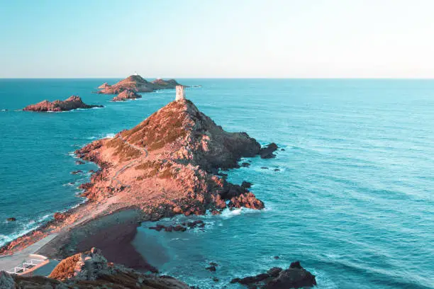 Photo of The Sanguinaires islands in Corsica - France