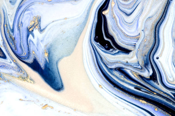 마블 아트입니다. 스타일 통합 대리석의 소용돌이 또는 옥수의 물결. 자연 한 럭셔리 고 대 동양 드로잉 기법입니다. - marbled effect paper book book cover 뉴스 사진 이미지
