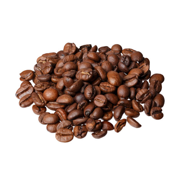 Grand Espresso gourmet coffee on white background