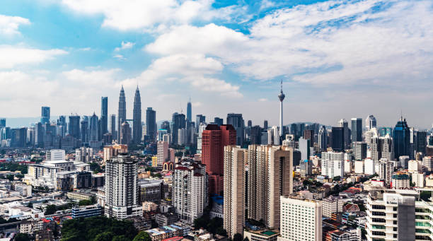 istock Aerial view of Kuala Lumpur Skyline 962862644