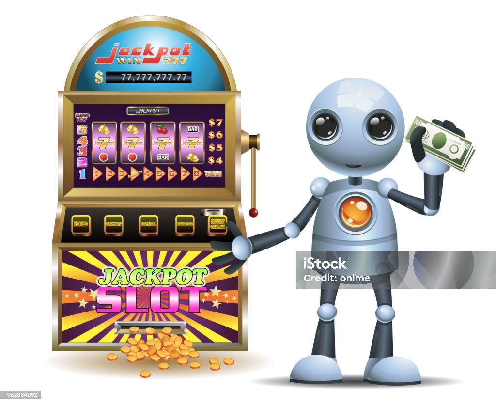 Vetores de Pequeno Robô Segurar Um Monte De Dinheiro Do Jogo e mais imagens  de Aposta - Aposta, Robô, Alegria - iStock