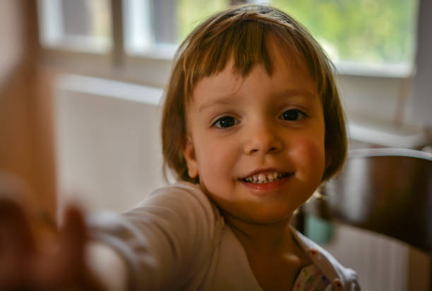 istock Cute toddler girl smiling 962892242